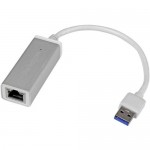 StarTech.com USB 3.0 to Gigabit Network Adapter - Silver USB31000SA