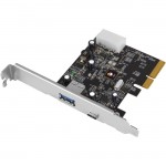 SIIG USB 3.1 2-Port PCIe Host Adapter - Type-A/C JU-P20A12-S1