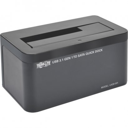 Tripp Lite USB 3.1 Gen 1 to SATA Hard Drive Quick Dock for 2.5 in. and 3.5
