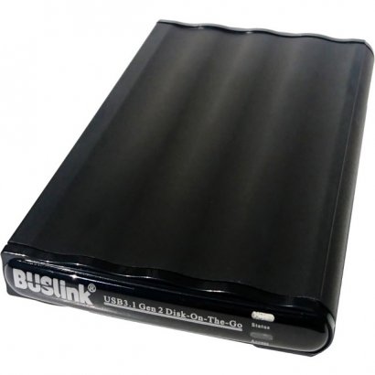 Buslink USB 3.1 Gen 2 Disk-On-The-Go External Portable Slim SSD Drive DL-4TSDU31G2