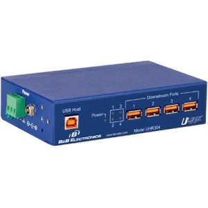 B&B USB 4 Port Up/Down Isolated Hub - 4Kv UHR304