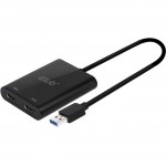Club 3D USB A to HDMI 2.0 Dual Monitor 4K 60Hz CSV-1474
