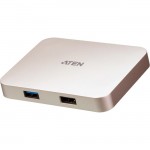 Aten USB-C 4K Ultra Mini Dock with Power Pass-through UH3235