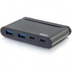 C2G USB C Hub with USB A, USB C and Power Delivery - USB Hub 26914