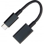 4XEM USB-C Male to USB-A Female Adapter Black 4XUSBCUSB3AFB