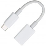 4XEM USB-C Male to USB-A Female Adapter-White 4XUSBCUSB3AFW