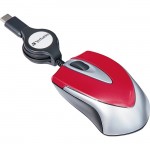 Verbatim USB-C Mini Optical Travel Mouse-Red 70236