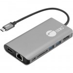 SIIG USB-C MST Video with Hub, LAN and PD 3.0 Docking JU-DK0F11-S1