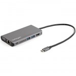 StarTech.com USB-C Multiport Adapter with HDMI or VGA and Longer Attached Cable DKT30CHVAUSP