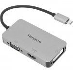 Targus USB-C Single Video Adapter with 4K HDMI/DVI/ VGA ACA961USZ