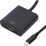 4XEM USB-C to HDMI Adapter-Black 10 inch 4XUSBCHDMIAB