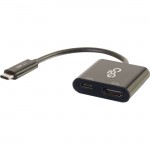 C2G USB-C To HDMI Audio/Video Adapter Converter With Power Delivery - Black 29531