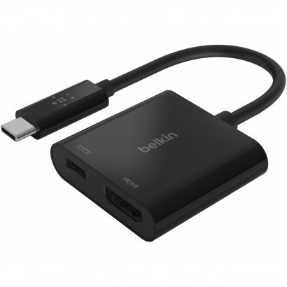 Belkin USB-C to HDMI + Charge Adapter AVC002BK-BL
