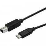 StarTech.com USB-C to USB-B Printer Cable - M/M - 0.5 m - USB 2.0 USB2CB50CM