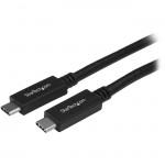 StarTech.com USB-C to USB-C Cable - M/M - 1 m (3 ft.) - USB 3.0 (5Gbps) USB315CC1M