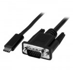 StarTech.com USB-C to VGA Adapter Cable - 2m (6 ft.) - 1920x1200 CDP2VGAMM2MB