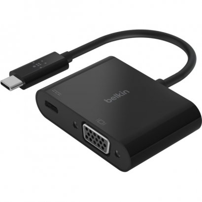 Belkin USB-C to VGA + Charge Adapter AVC001BTBK