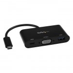 StarTech.com USB-C to VGA Multifunction Adapter with Power Delivery and USB-A Port CDP2VGAUACP