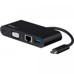 StarTech.com USB-C VGA Multiport Adapter - Power Delivery(60W) - USB 3.0 - GbE DKT30CVAGPD