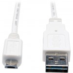 Tripp Lite USB Data Transfer/Power Cable UR050-003-WH