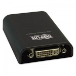 U244-001-R USB Display Adapter, 4 in, Black TRPU244001R