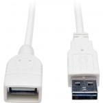 Tripp Lite USB Extension Data Transfer Cable UR024-003-WH