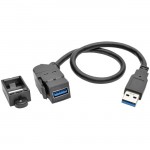 Tripp Lite USB Extension Data Transfer Cable U324-001-KPA-BK