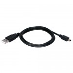 QVS USB Mini-B Sync & Charger High Speed Cable CC2215M-03