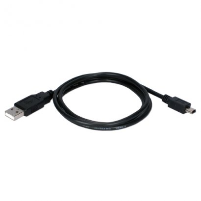 QVS USB Mini-B Sync & Charger High Speed Cable CC2215M-15