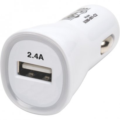 Tripp Lite USB Tablet / Phone Car Charger, 5V / 2.4A U280-001-C2