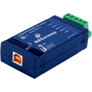 B&B USB To Isolated 422/485 W/Plug Term Block And Leds USOPTL4