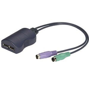 Black Box USB to PS/2 Flashable Cable Adapter KVUSB