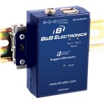 B&B USB to USB 2 Port Isolator / Hub - 4KV, Rugged UHR402