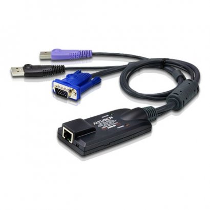 Aten USB Virtual Media KVM Adapter Cable with Smart Card Reader (CPU Module) KA7177