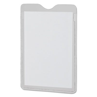 Oxford 65003EE Utili-Jac Heavy-Duty Clear Plastic Envelopes, 2 1/4 x 3 1/2, 50/Box OXF65003