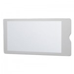 Oxford Utili-Jac Heavy-Duty Clear Plastic Envelopes, 4 x 9, 50/Box OXF65049