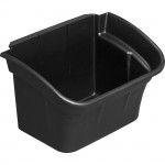 Rubbermaid Commercial Utility Cart 4-gallon Bin 335488BLACT