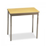 Utility Table, Rectangular, 30w x 18d x 30h, Oak/Brown BRKUT183030LQ