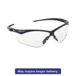 138-28621 V60 Nemesis Rx Reader Safety Glasses, Black Frame, Clear Lens JAK28621