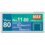 MAX Vaimo 80 Stapler Replacement Staples NO1180