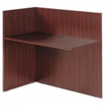 ALEVA324424MY Valencia Reversible Reception Return, 44w x 23 5/8d x 41 1/2h, Mahogany ALEVA324424MY