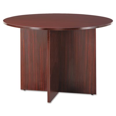 CFRND42MY Valencia Round Conference Table w/Legs, 29 1/2h x 42 dia., Mahogany ALEVA7142MY