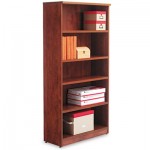 ALEVA636632MC Valencia Series Bookcase, Five-Shelf, 31 3/4w x 14d x 65h, Medium Cherry ALEVA636632MC