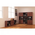 ALEVA638232MC Valencia Series Bookcase, Six-Shelf, 31 3/4w x 14d x 80 3/8h, Medium Cherry ALEVA638232MC
