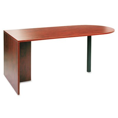 ALEVA277236MC Valencia Series D Top Desk, 71w x 35 1/2d x 29 1/2h, Medium Cherry ALEVA277236MC