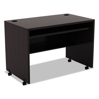 Valencia Series Mobile Workstation Desk, 42w x 24d x 29 1/2h, Espresso ALEVA204224ES