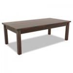 TB166MY Valencia Series Occasional Table, Rectangle, 47-1/4 x 20 x 16 3/8, Mahogany ALEVA7548MY