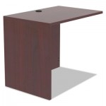 ALEVA353624MY Valencia Series Reversible Return/Bridge Shell, 35w x 23 5/8d, Mahogany ALEVA353624MY