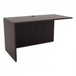 Valencia Series Reversible Return/Bridge Shell, 47 1/4w x 23 5/8d, Espresso ALEVA354824ES