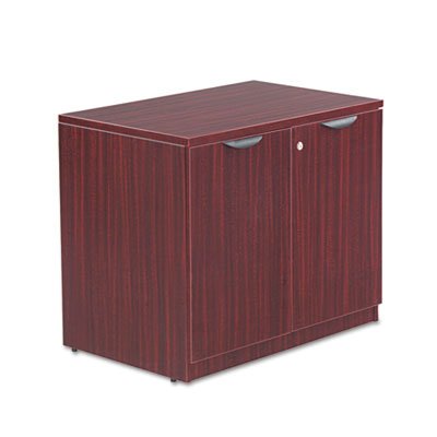 ALEVA613622MY Valencia Series Storage Cabinet, 34w x 22 3/4d x 29 1/2h, Mahogany ALEVA613622MY